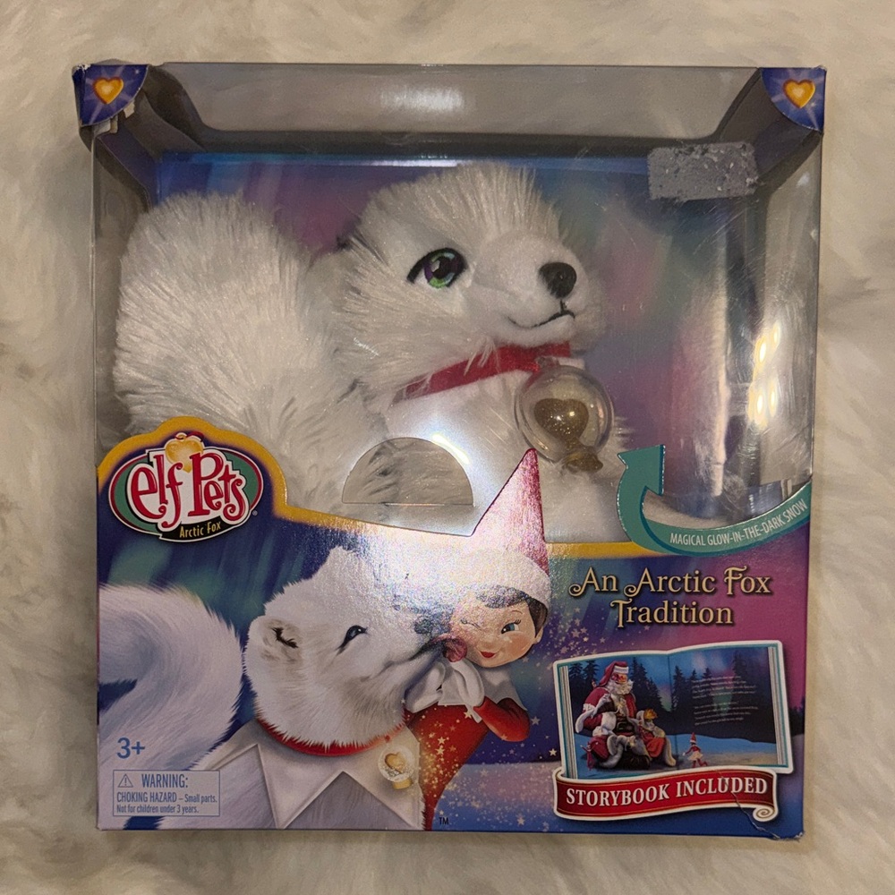 Arctic Fox Plush - White